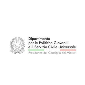 logo Presidenza del Consiglio dei Ministri Dipartimento per le Politiche giovanili e il Servizio civile universale